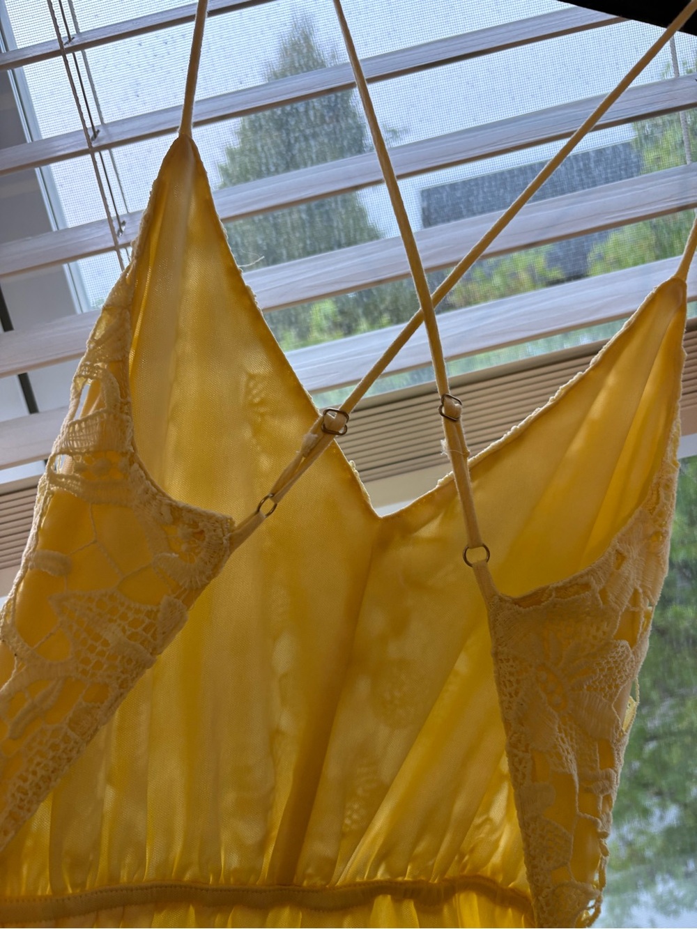 The Clothing Company Open-Back Yellow Maxi Dress - Picture 6 of 6